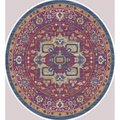 United Weavers Of America 7 ft. 10 in. Bali Arubia Brick Round Rug 1815 30333 88R